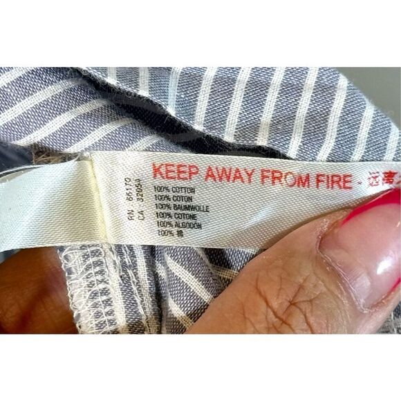 Intimately Free People Striped Jomo Romper Print Cotton Oversized XS - Picture 6 of 11